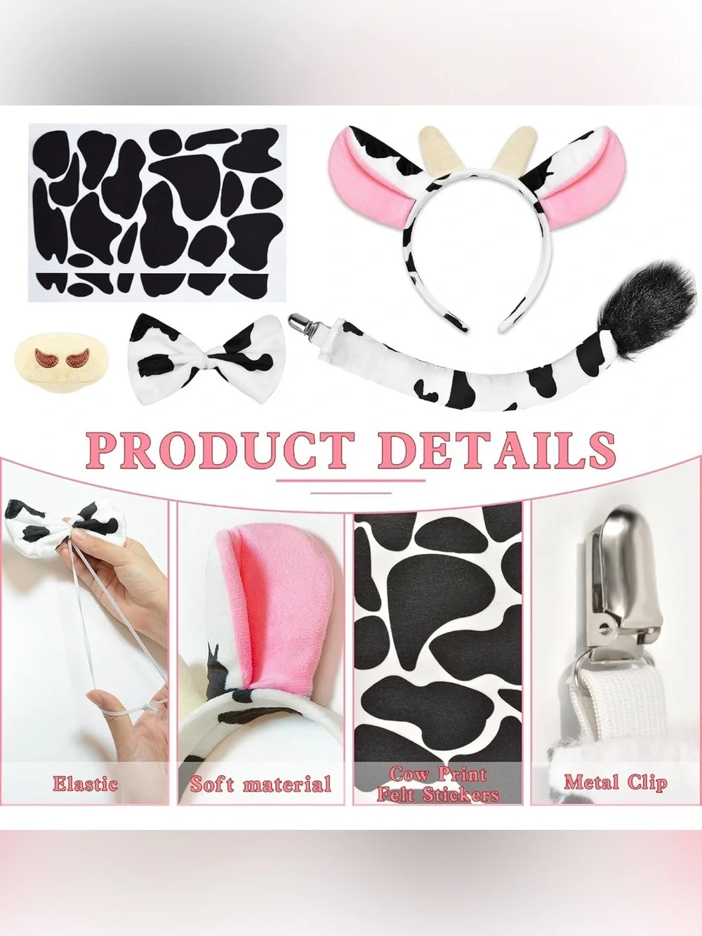 Cow Costume Set